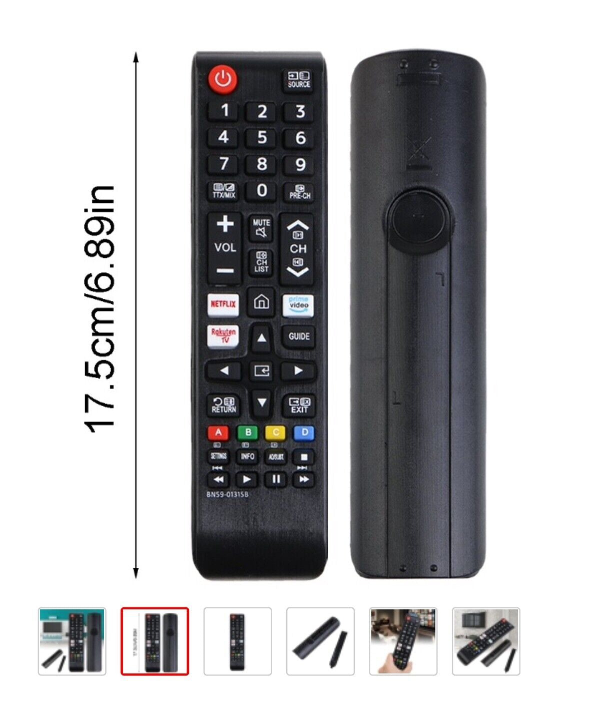 BN59-01315B for SAMSUNG TV REMOTE CONTROL REPLACEMENT ULTRA HDR HD 4K SMART QLED