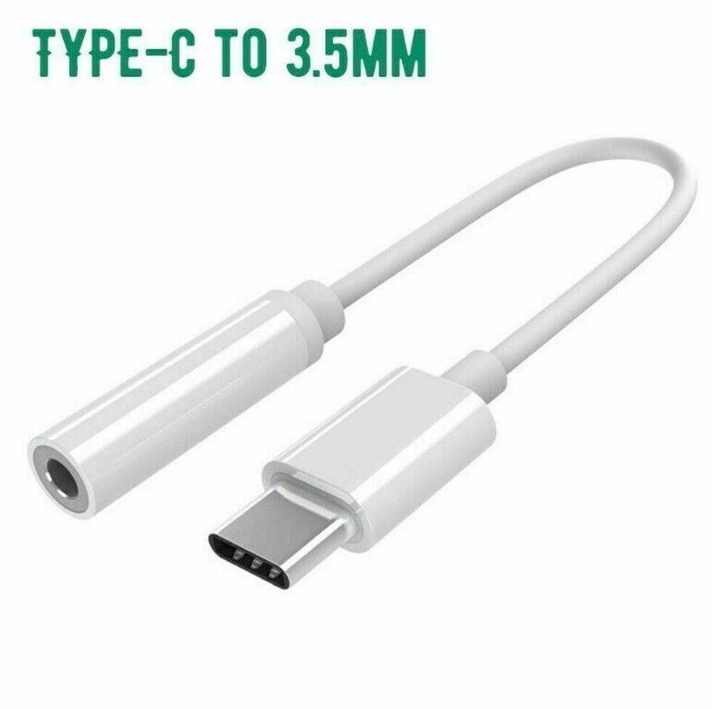 USB C to 3.5Mm AUX Headphone Adapter SAMSUNG GALAXY S20 S20+ S20FE S21 S21+