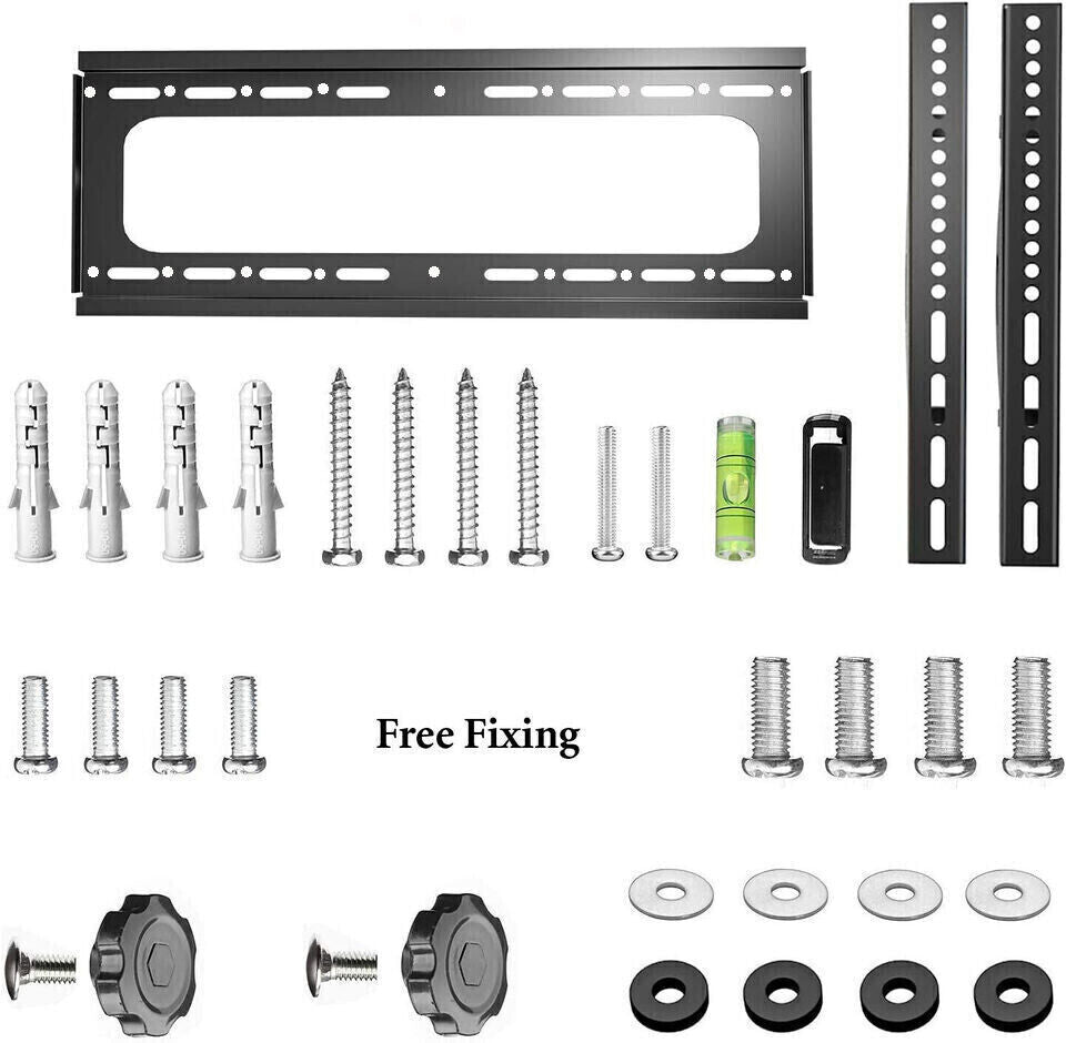 TV Wall Bracket Mount Tilt Full Motion for 32 40 42 50 55 58 60 65 70"Tvs