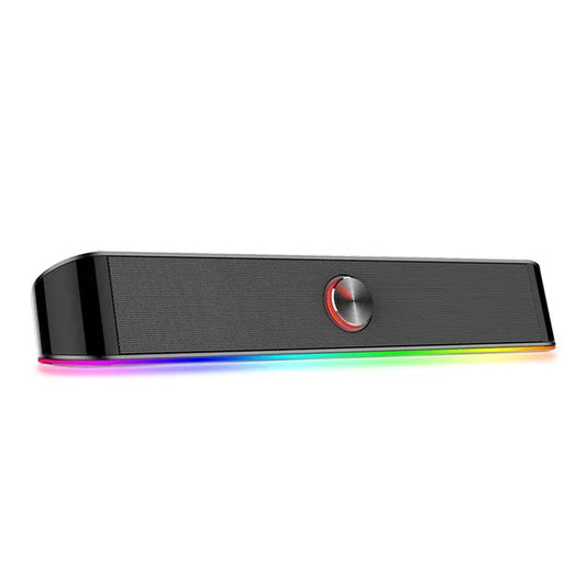 GS560 Adiemus Aux 3.5Mm Stereo Surround Music Smart RGB Speakers Column Sound Bar for Computer PC Notebook Loudspeakers